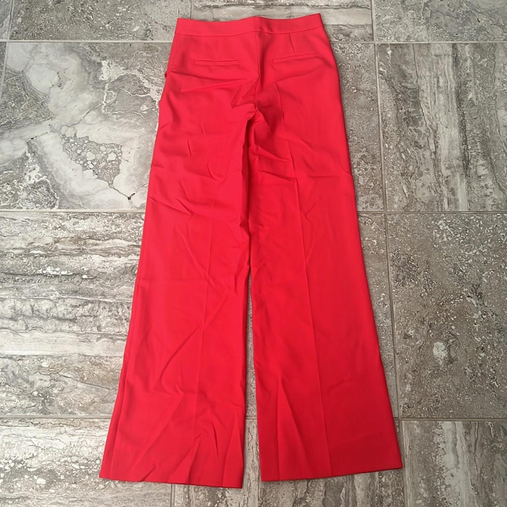 Kobi Halperin Drea Twill Pants, Fire/Red Size 2 New w/Tag Retail $398