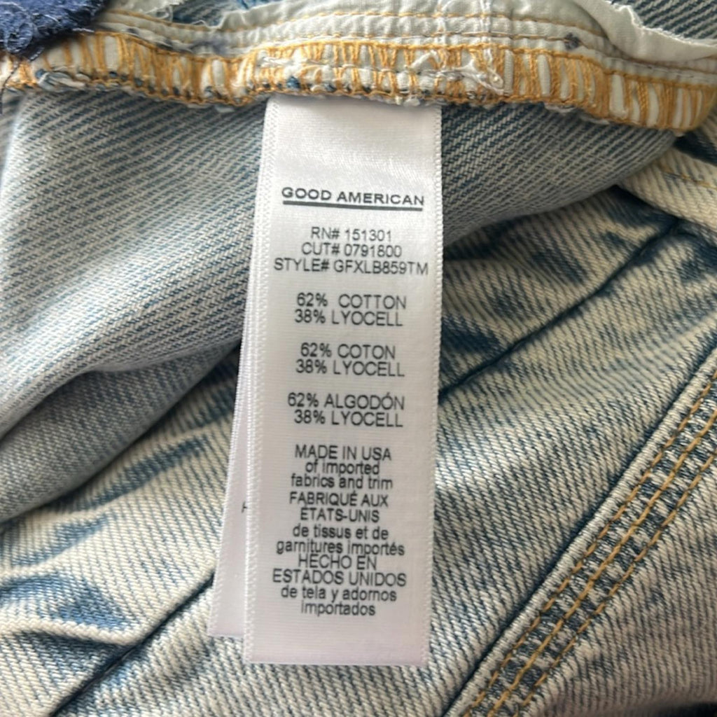 Good American Good 90’s Maternity Blue Jeans, NEW, Size 16