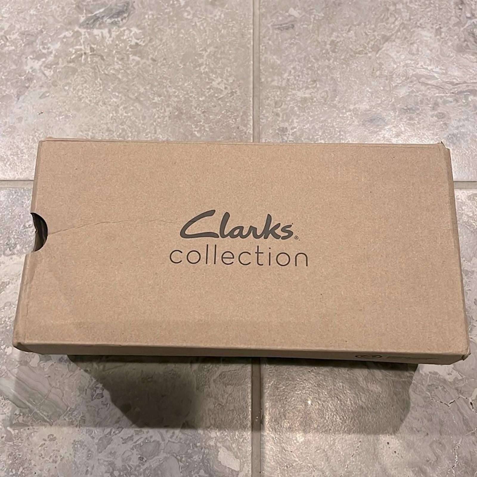 Clarks Fenner Nerice Honey Leather Sandals, Mon Chéri Size 9 New in Box