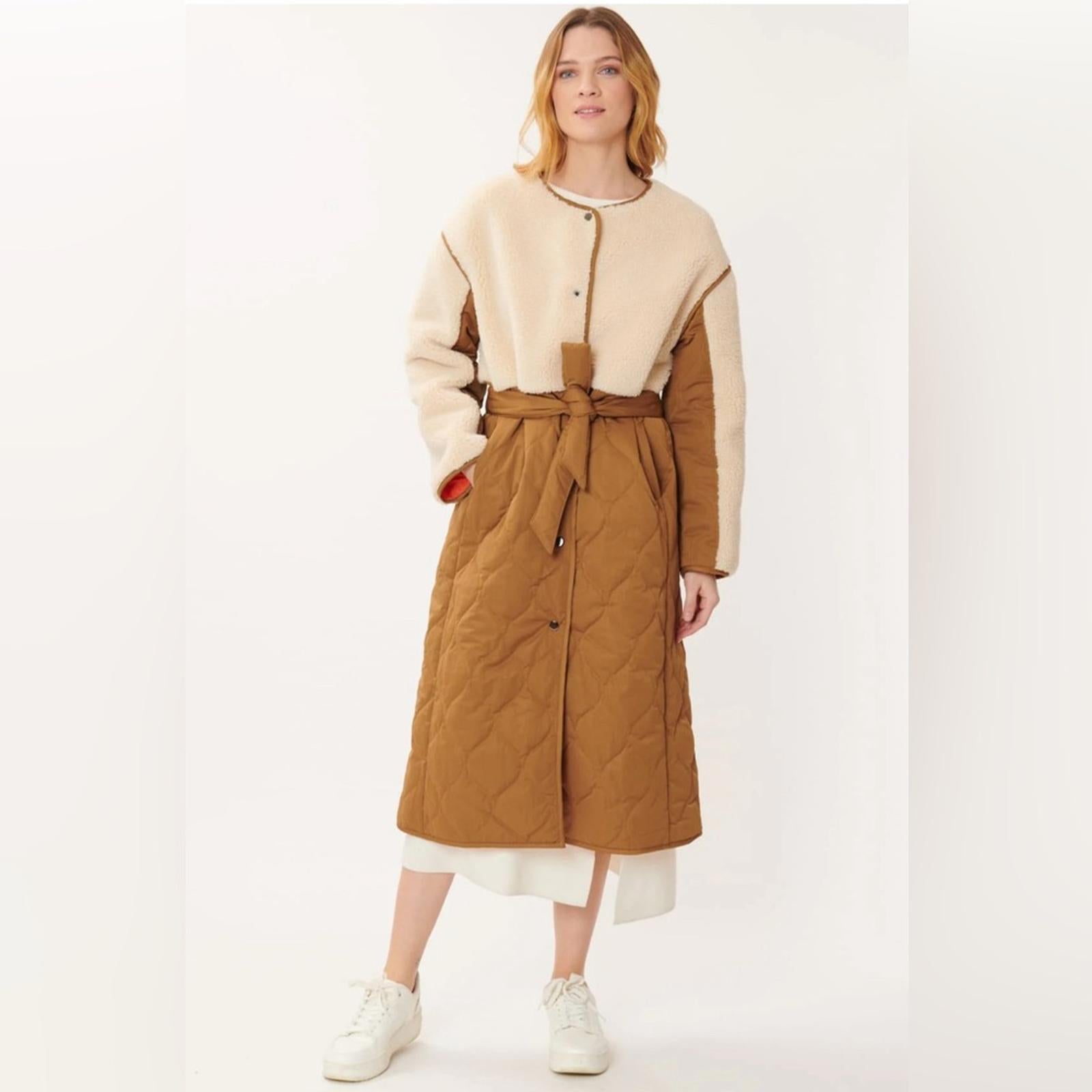Polo Ralph Lauren Water-Repellent Belted Hybrid Liner Coat Size M New w/Tag $598