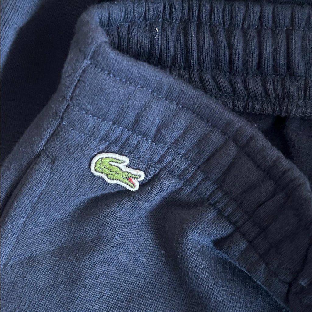 Lacoste Navy Tracksuit Bottoms, Boy’s Size 16, NWT