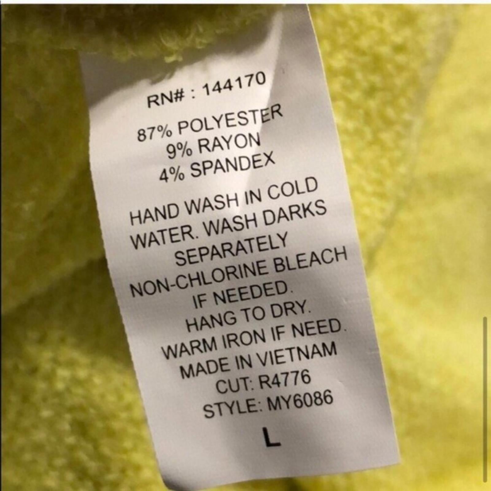 Lavish Knit Turtleneck Pullover Sweater in Lemon Yellow Size L NEW