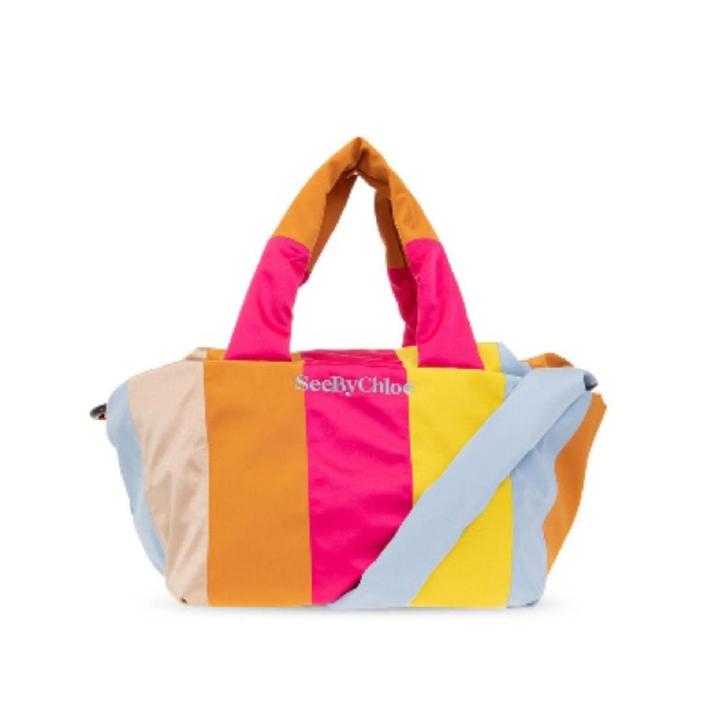 See by Chloé Tilly Holdall Tote Bag, Golden Oil, New with Tag