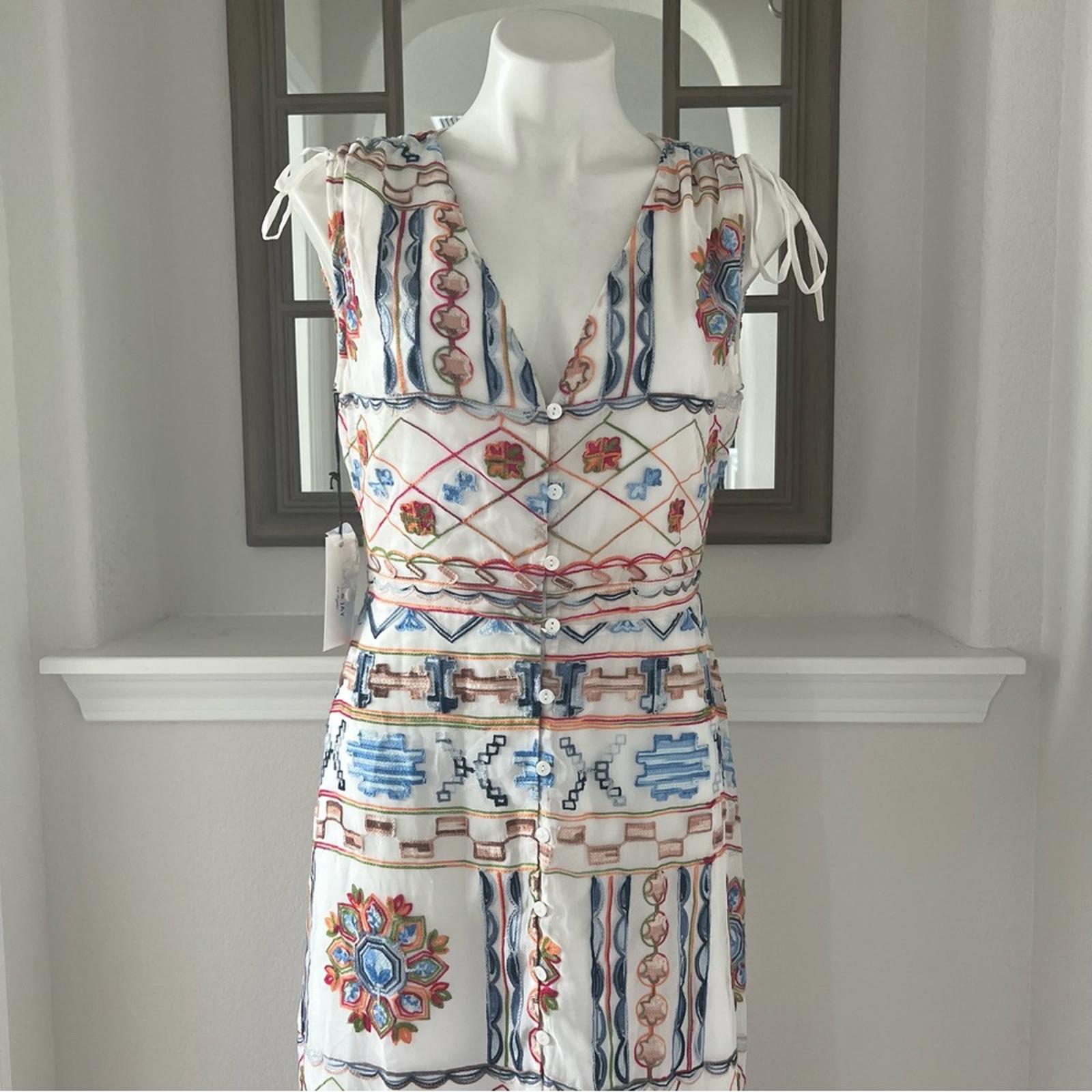Ali+Jay Embroidered Midi Dress, Size L New w/Tag Retail $148