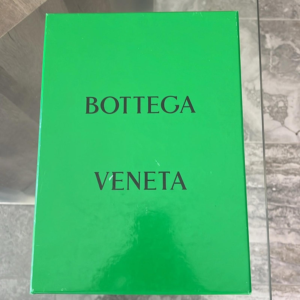 Bottega Veneta Stretch Strappy Sandals, Lounge Nappa Black Size 40.5 New $1,100