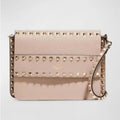 Valentino Garavani Rockstud Leather Crossbody Mauve Pink EXCELLENT Retail $1,950