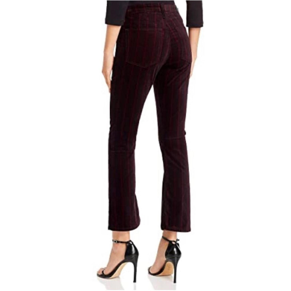 Adriano Goldschmeid The Jodi Crop High-Rise Slim Flare Crop Jeans, Size 24 NWT