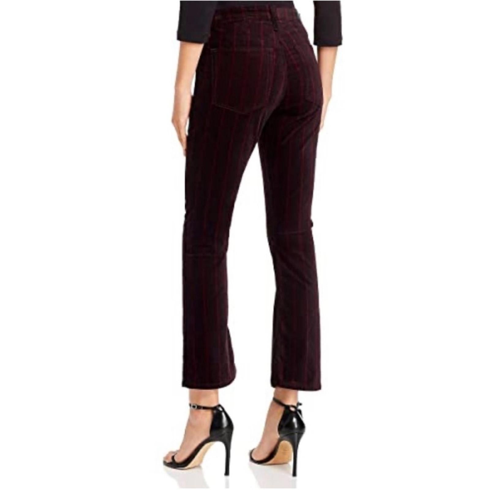 Adriano Goldschmeid The Jodi Crop High-Rise Slim Flare Crop Jeans, Size 24 NWT
