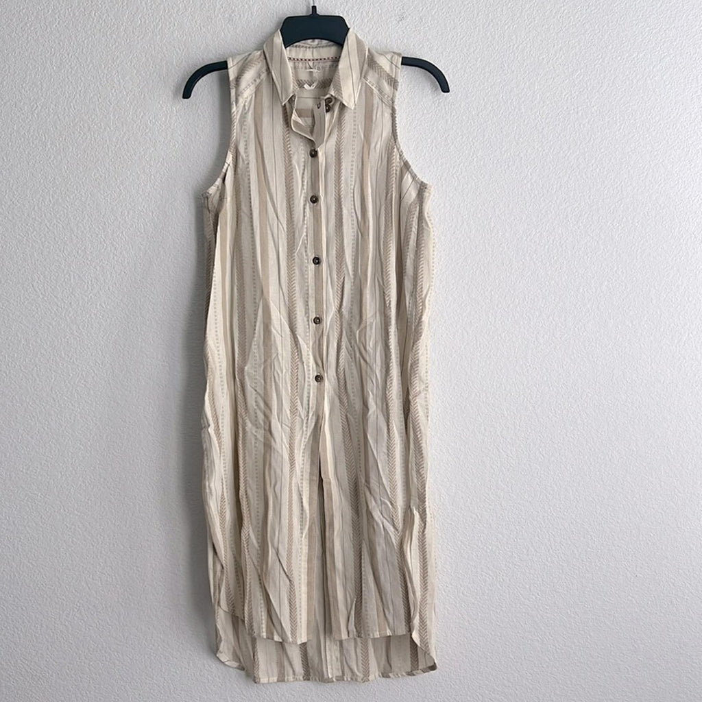 Anthropologie Delphine Textured Tunic Dress, NWT, Size XS