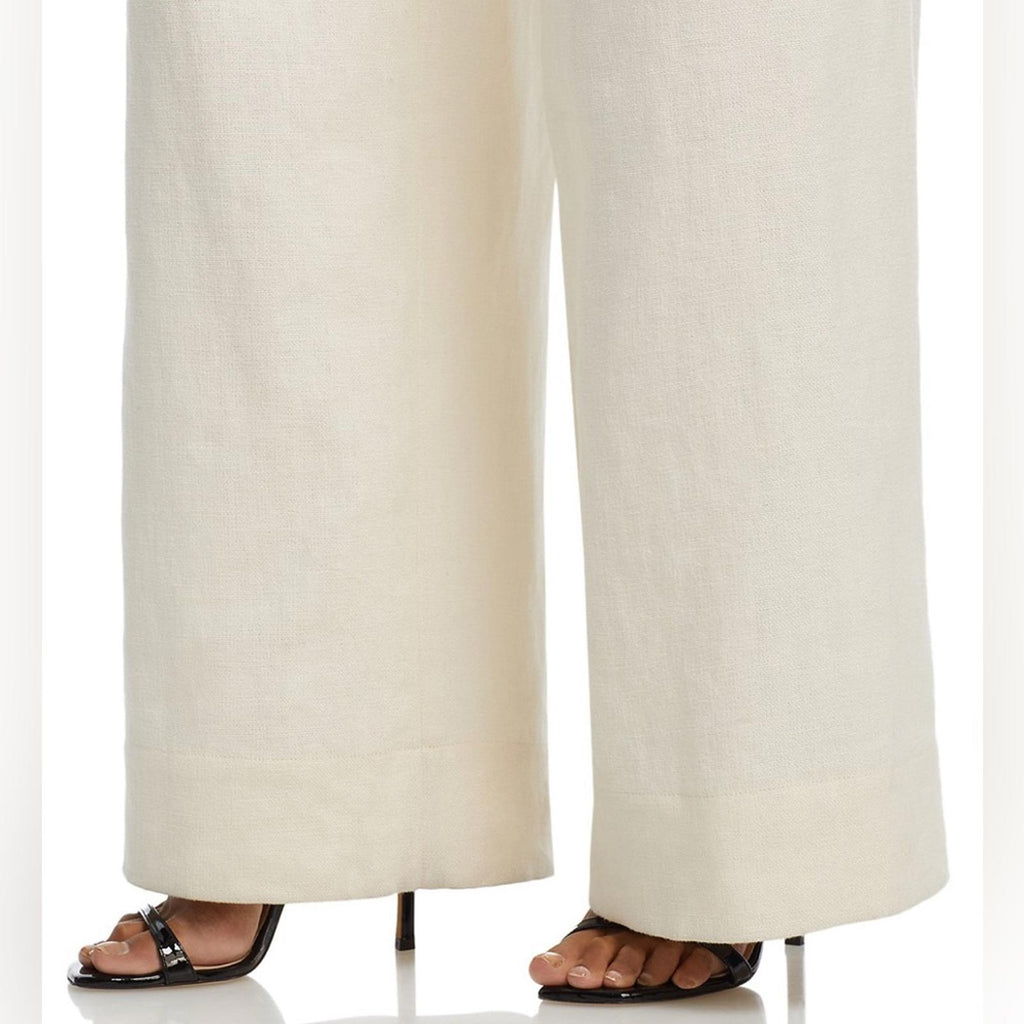 A.L.C. Bennett Pleated Wide Leg Pants in Ecru, Size 0 New w/Tag $495 (SOLD OUT)