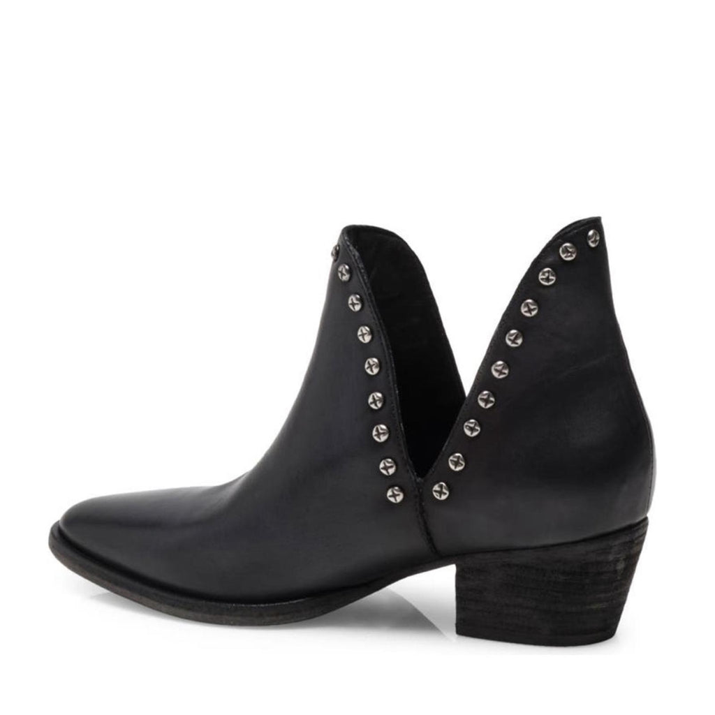 NEW Free People Studded Split Bootie in Black, Size EU 38, US 8, New in Box