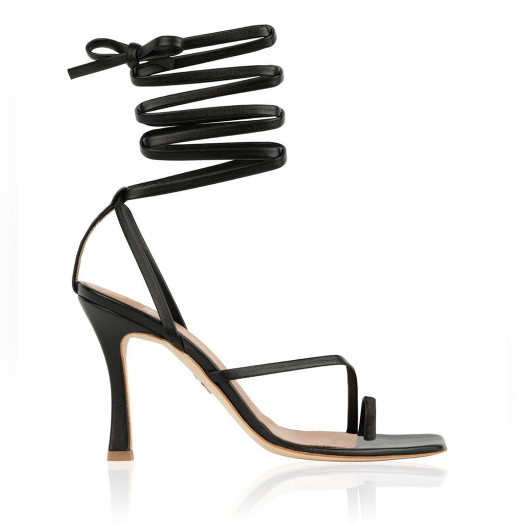 NEW Brother Vellies Bike Strappy Tassel High Heel Sandals, Made in Italy $495