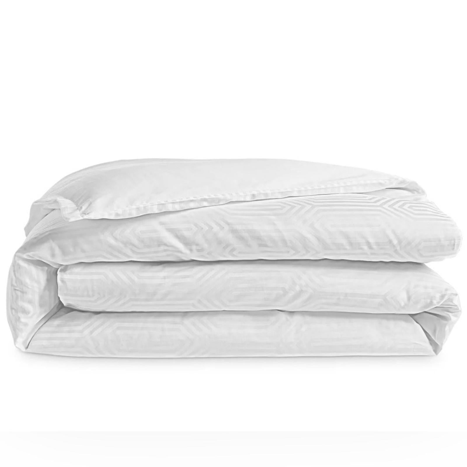 3-Pc Hudson Park Collection Italian Tivoli Jacquard Duvet + 2Shams Sz Queen $855