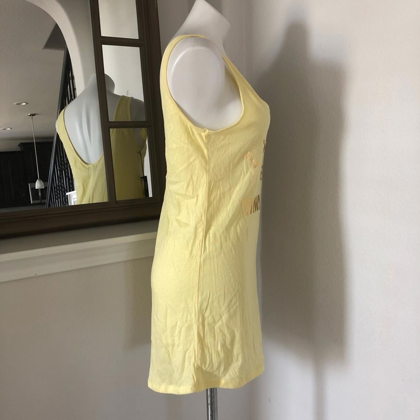 Wildfox SUN Sunny Days Poolside Scoop Neck Swim CoverUp Size S, New w/Tag
