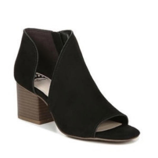 Fergalicious Volume Cut-Out Ankle Booties in Black, Size 11 New in Box
