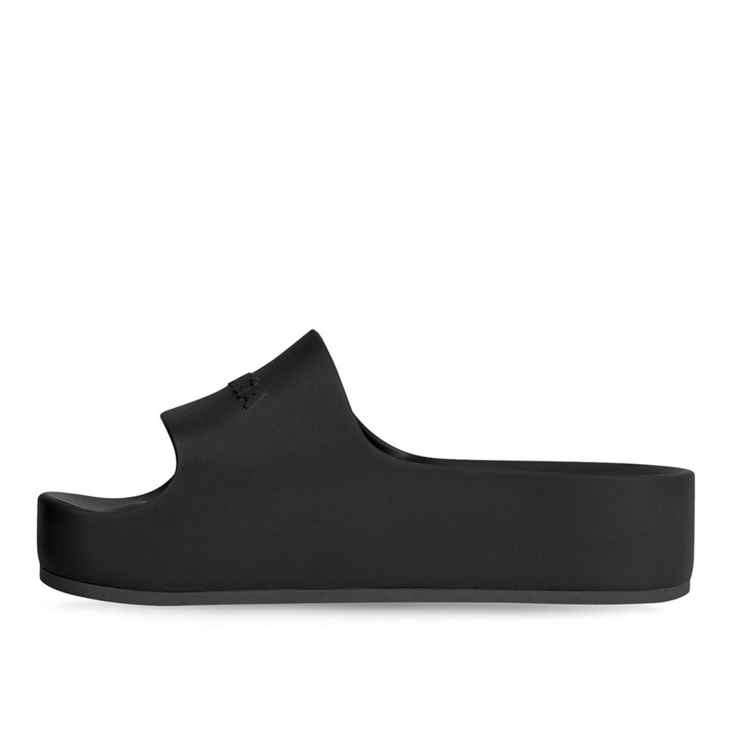 Balenciaga Chunky Slide Sandals in Black Rubber, Size 41 +2 Dust Bags EXCELLENT!
