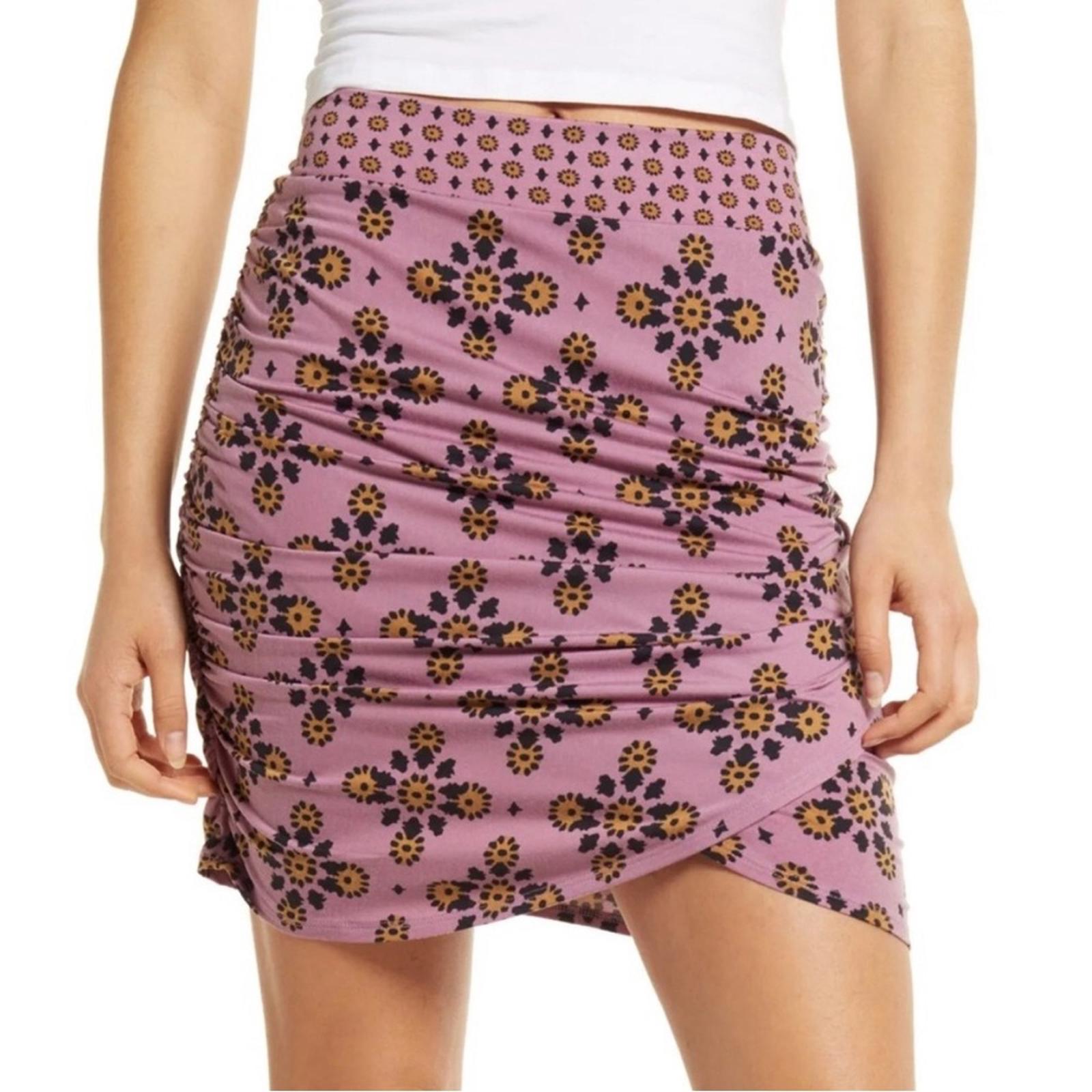 Free People She’s Something Else Mini Skirt, Smoky Lilac, Size S New with Tag