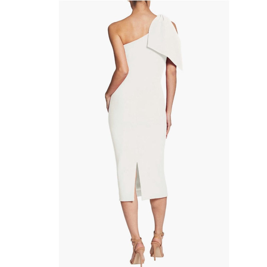 Dress the Population Tiffany One Shoulder Dress in White, Size XXL New w/Tag
