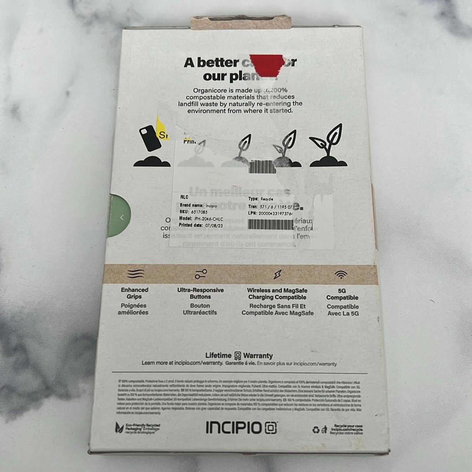 Incipio Organicore Clear Phone Case for iPhone 6.7” (2022)