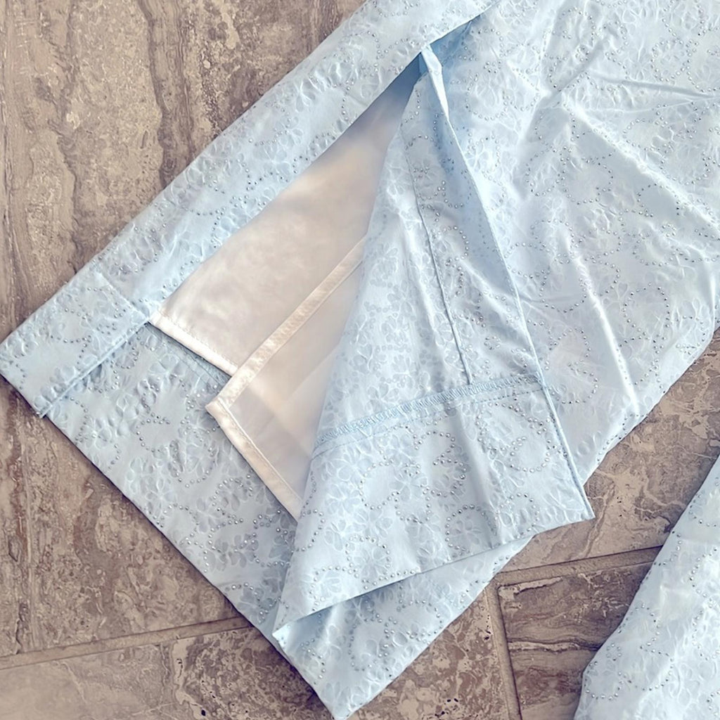 New KOCH Jules Pants Sky Bloom, Size L New w/Tag Retail $420