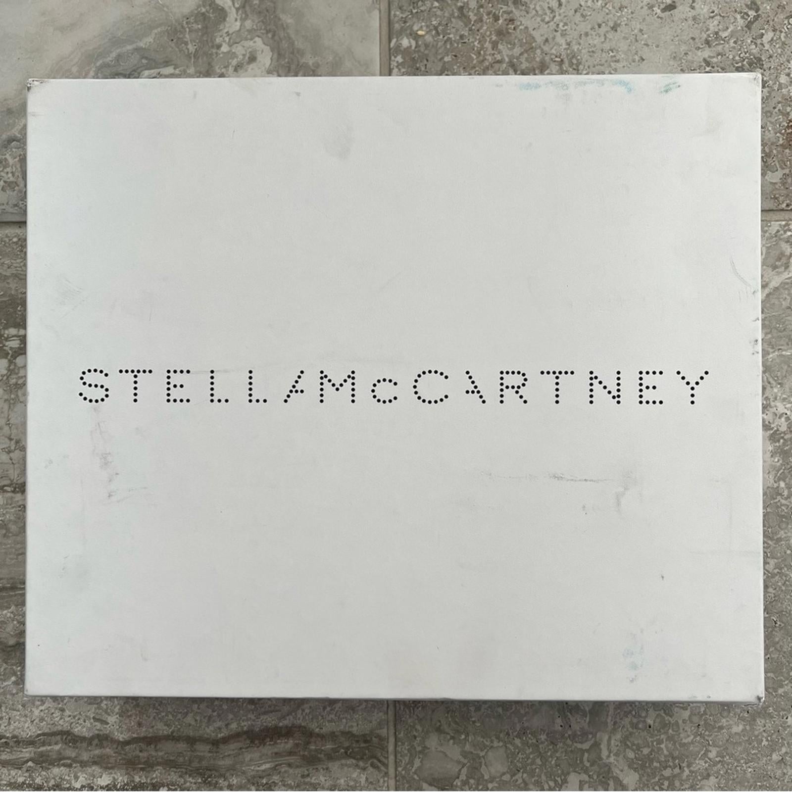 Stella McCartney Cowboy Wedge Sandals, Black Size 36.5 New in Box, Retail $1,045