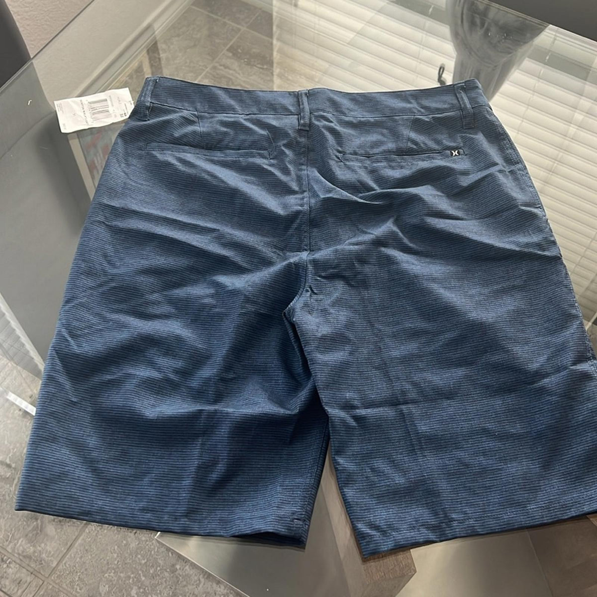 HURLEY Benton Walk Shorts, Blue Size 31 New w/Tag