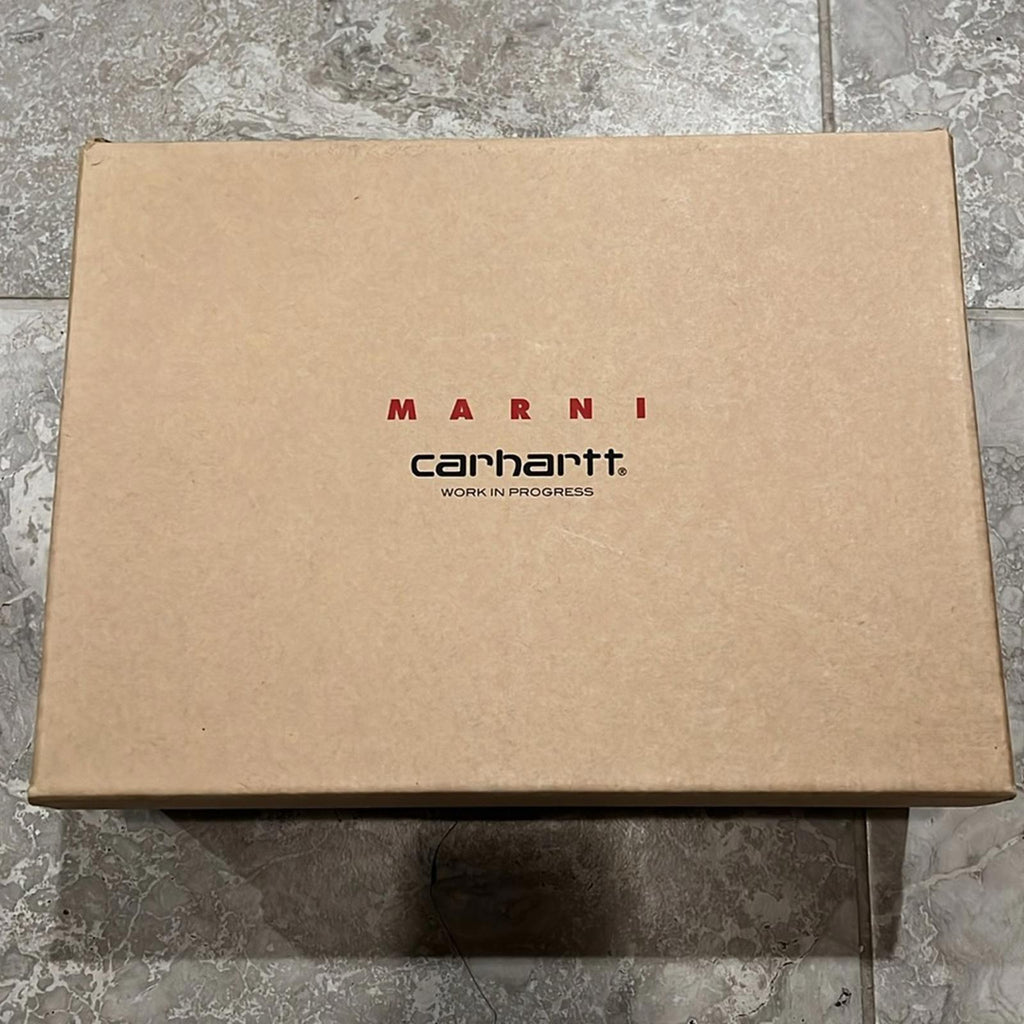 Marni x Carhartt WIP Floral Low Cut Slip-On Sneakers, Size 42 New +DustBag $750