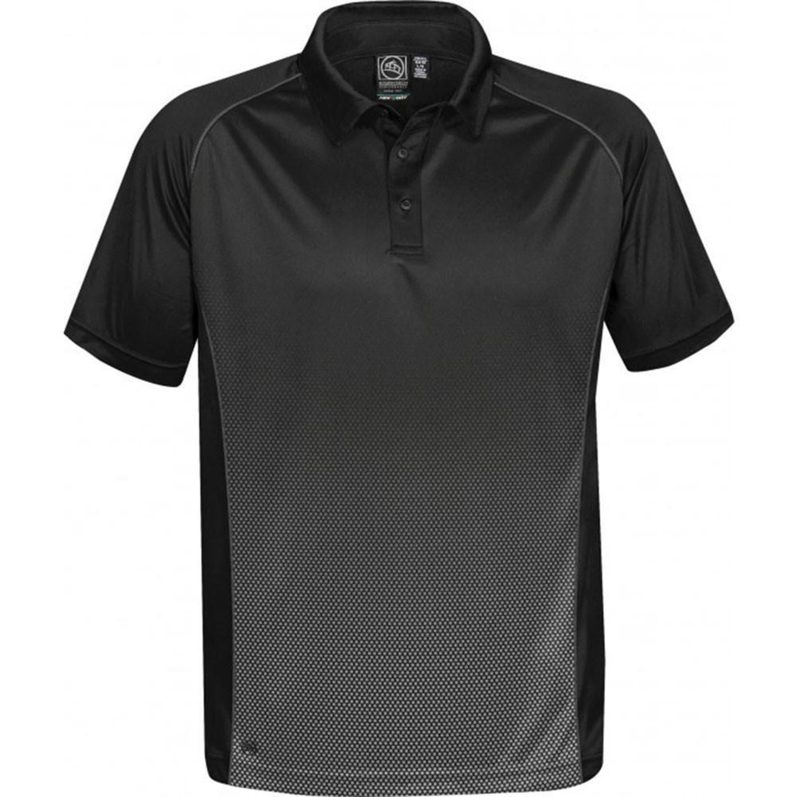 Stormtech Black/Graphite Matrix Polo Size 2XL New w/Tag in Original Packaging