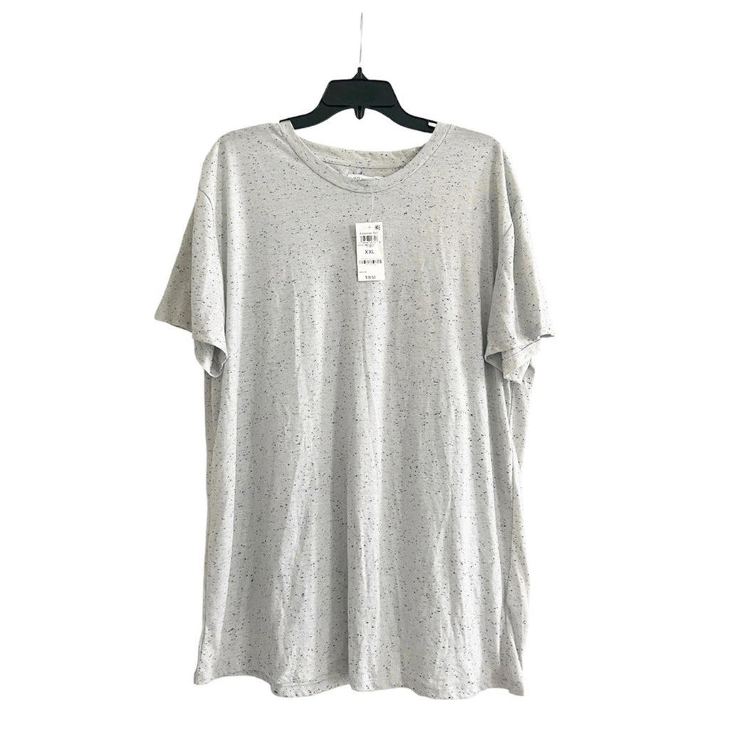 And Now This Men’s Speckled T-Shirt, Lt Grey Size XXL New w/Tag
