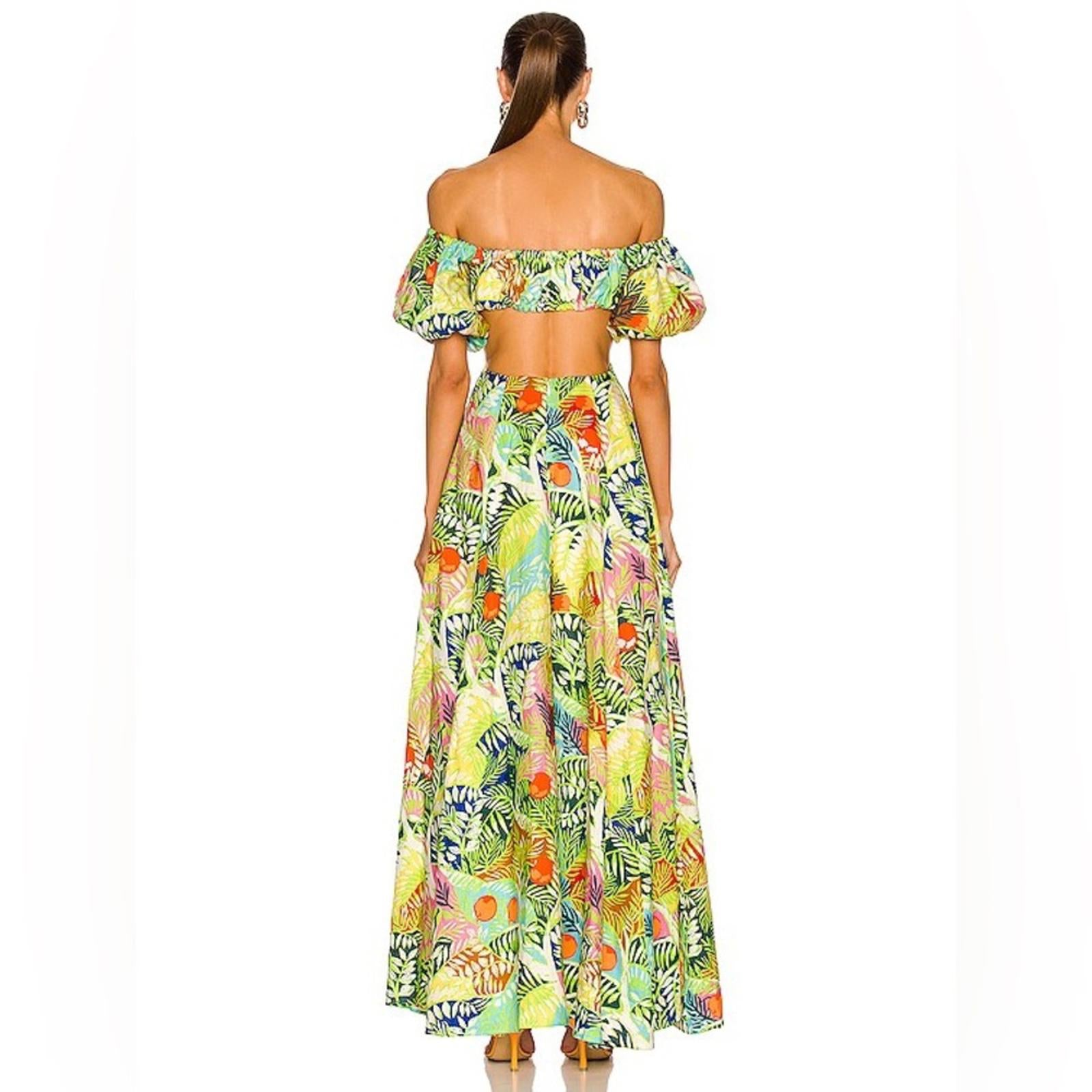 STAUD Coliseum LINEN Maxi Dress, Oh So Gorgeous! Size 4 New w/Tag SOLD OUT!