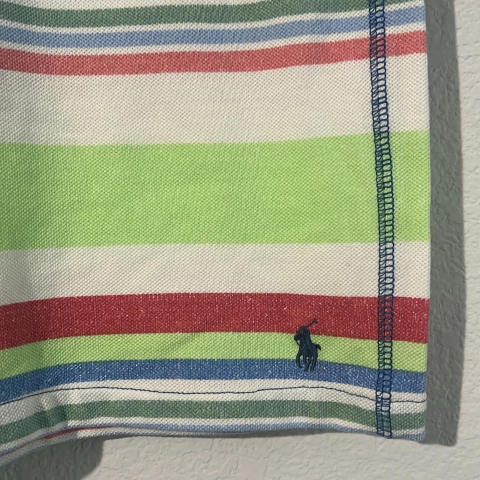 Polo Ralph Lauren Boys' Striped Cotton Mesh Shorts, NWT, Size XL