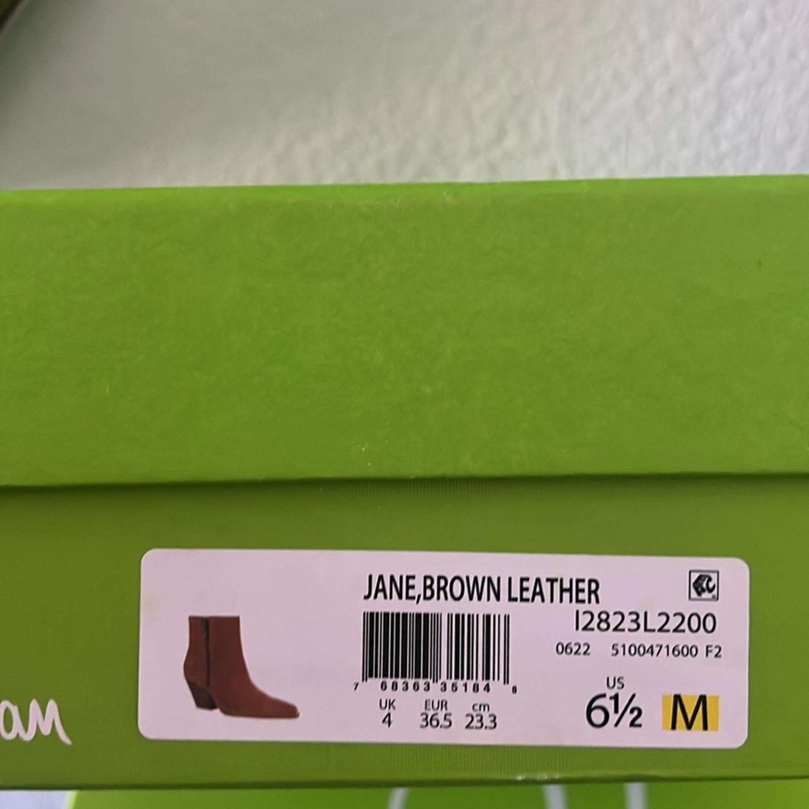 Sam Edelman Jane Fashion Booties , Frontier Brown Size 6.5 New in Box