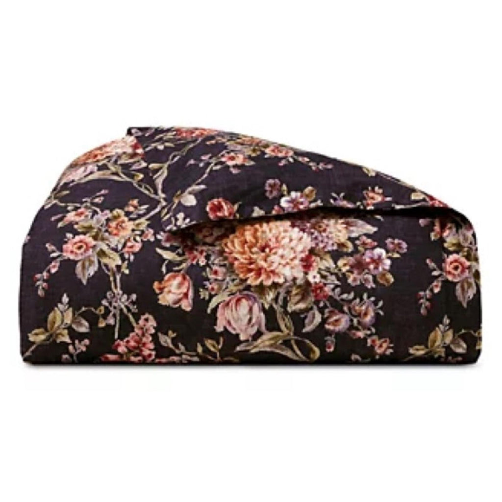 Ralph Lauren Elyse Duvet Cover Full/Queen in Eggplant, NWT $430