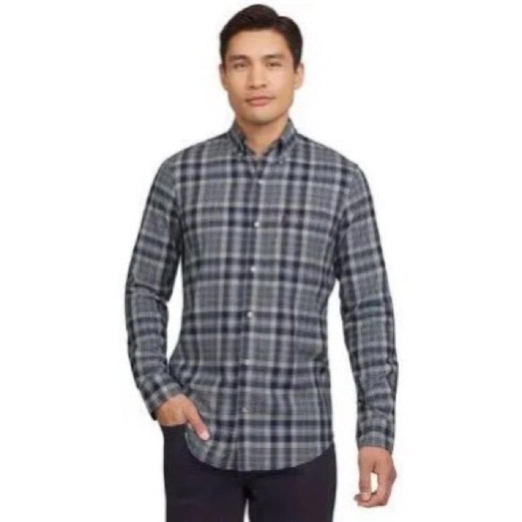 CHAPS Stretch Easy Care Twill Button Down Shirt, Size L EXCELLENT!