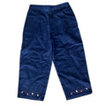 Jacadi Woven Blue Casual Bottoms in a Relaxed Fit, NWT, Girl’s Size 12