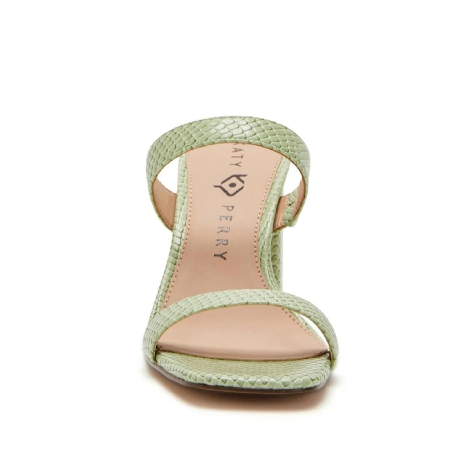 Katy Perry The Hollow Heel Sandal in Celery Green, NWT, Size 10