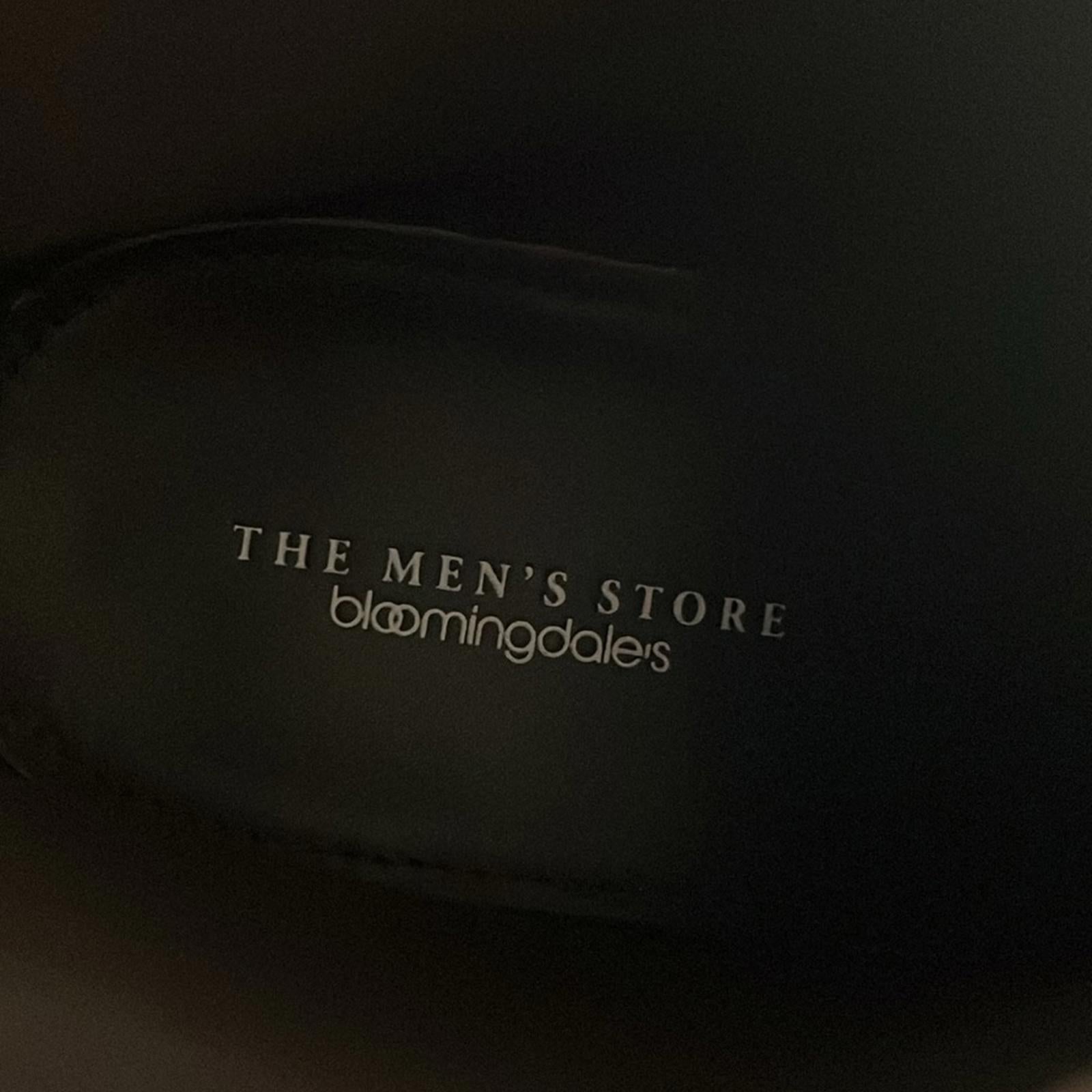 The Men's Store at Bloomingdale's Lace-Up Cap Toe Boots, Size 8.5 Retail $220