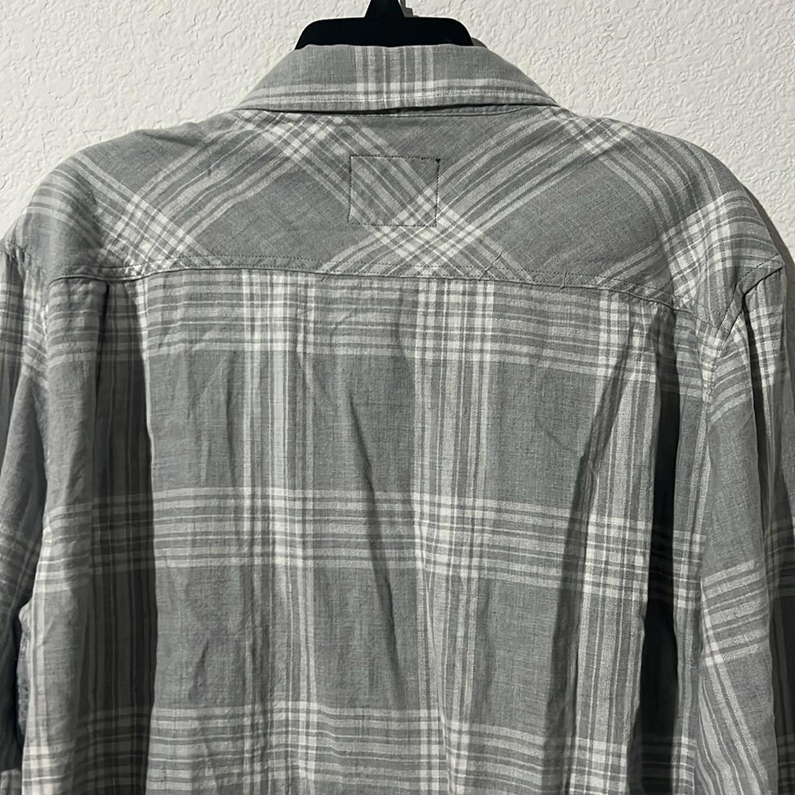 Rails Wyatt Relaxed Fit Shirt in Castle Grey Heather, Size L NEW w/Tag $148