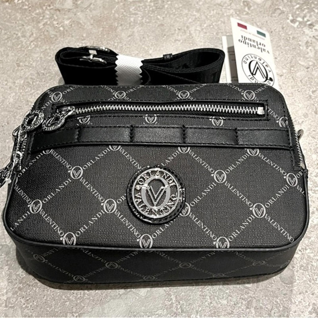 NWT Valentino Orlandi Camera Bag, Black, Style #V-3007 New w/Tag