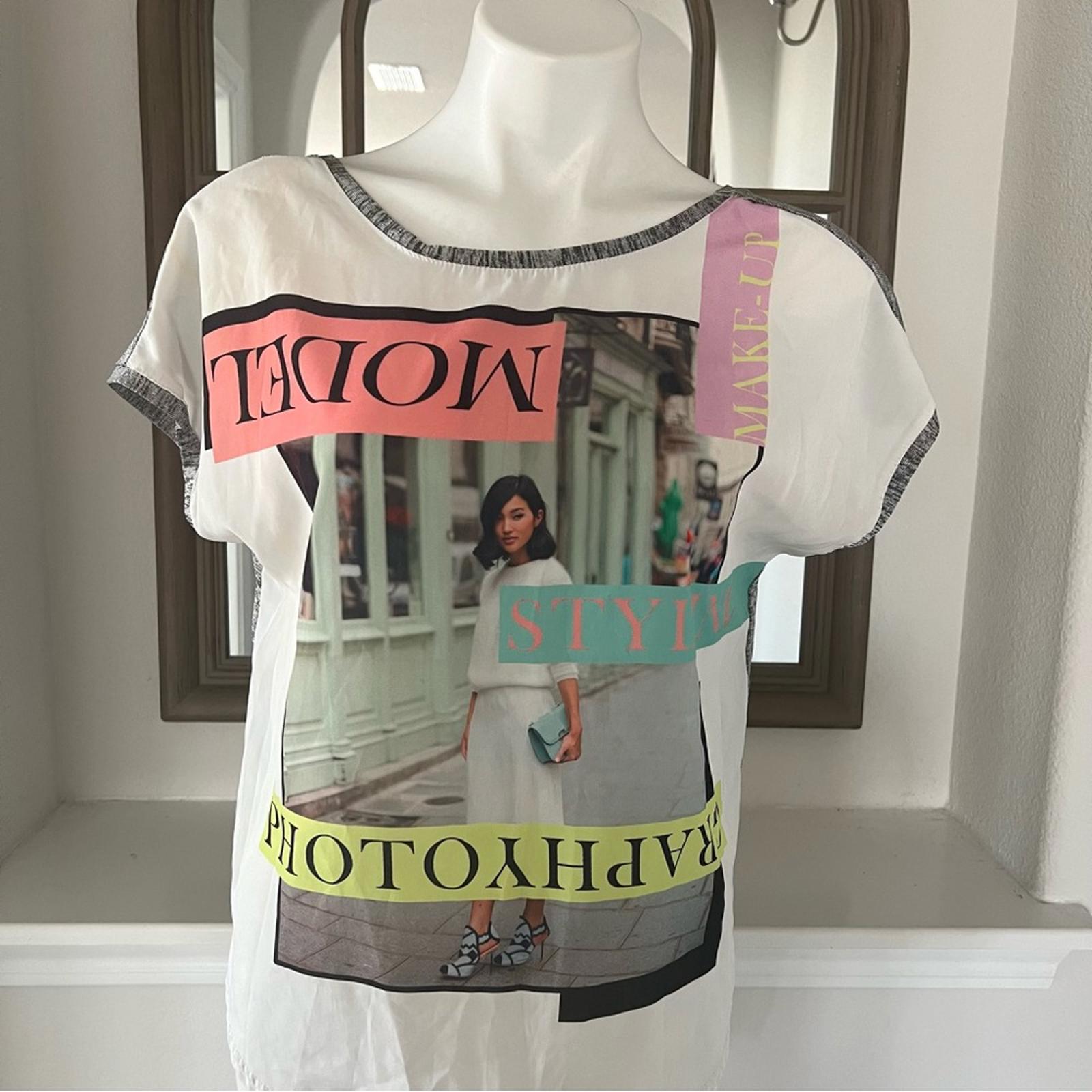 Zara W88 Collection One of a Kind Top, Size S (Made in Portugal)