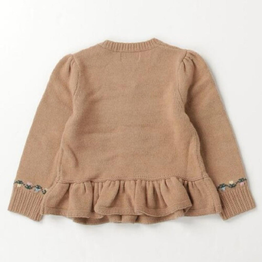 Polo Ralph Lauren Intarsia-Knit Wool-Blend Peplum Sweater, Size 6X, New w/Tag