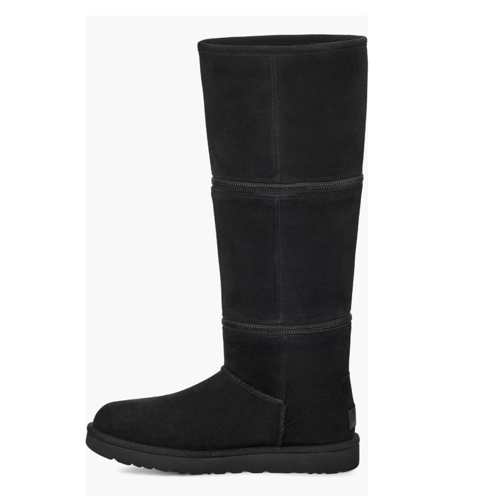 UGG Classic Ultra Convertible Tall Boots in Black, Size EU37 US6 New in Box