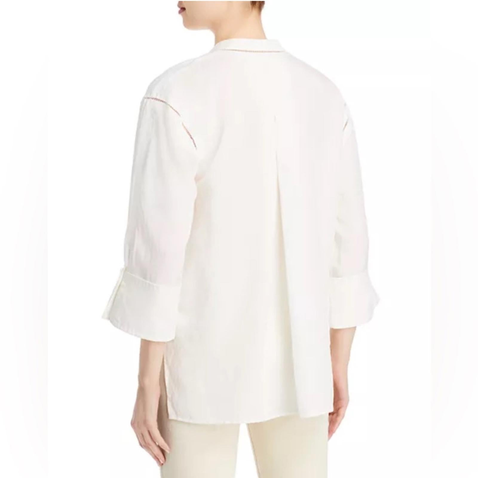 Kobi Halperin Marion Blouse in White, Size S NEW w/Tag $298