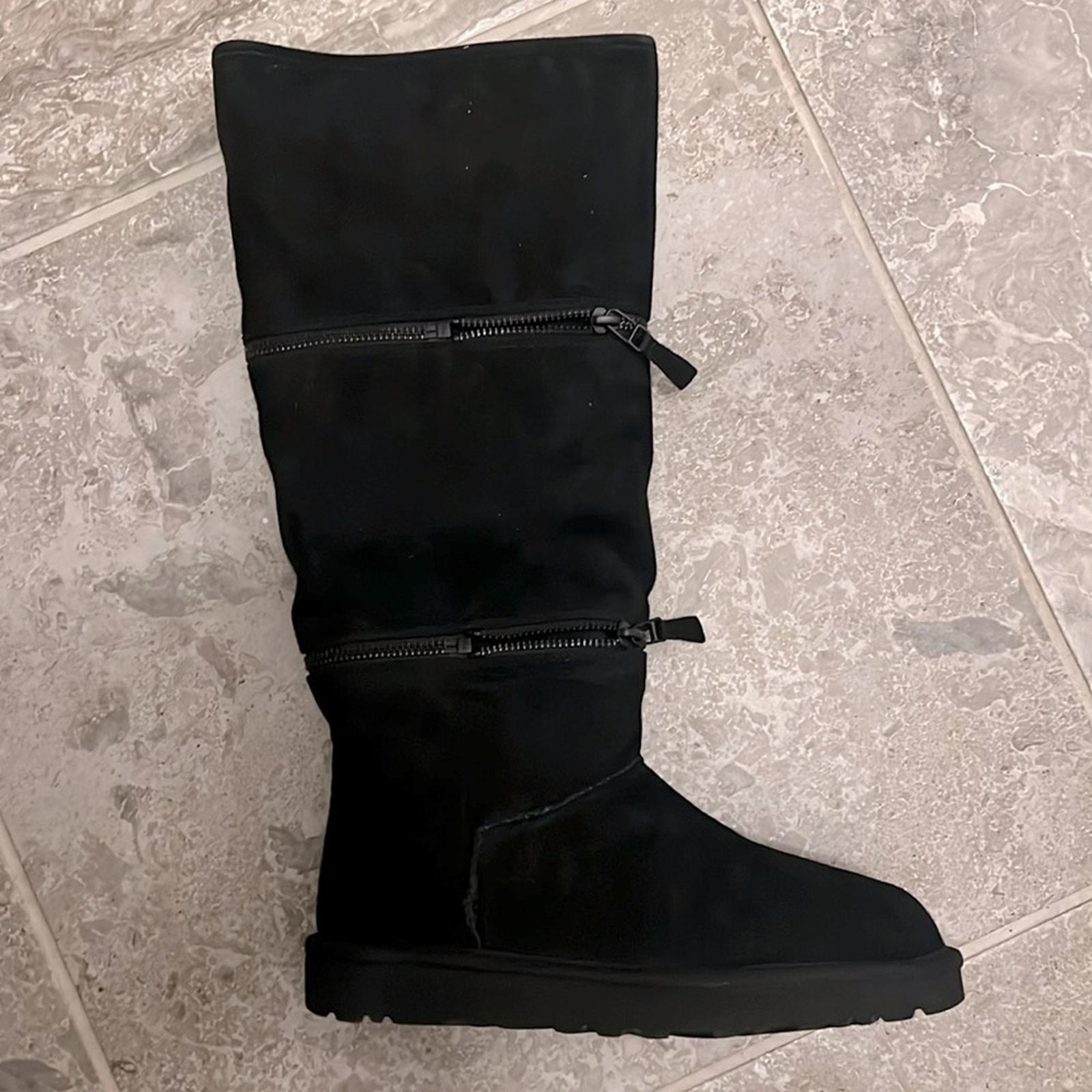 UGG Classic Ultra Convertible Tall Boots in Black, Size EU37 US6 New in Box