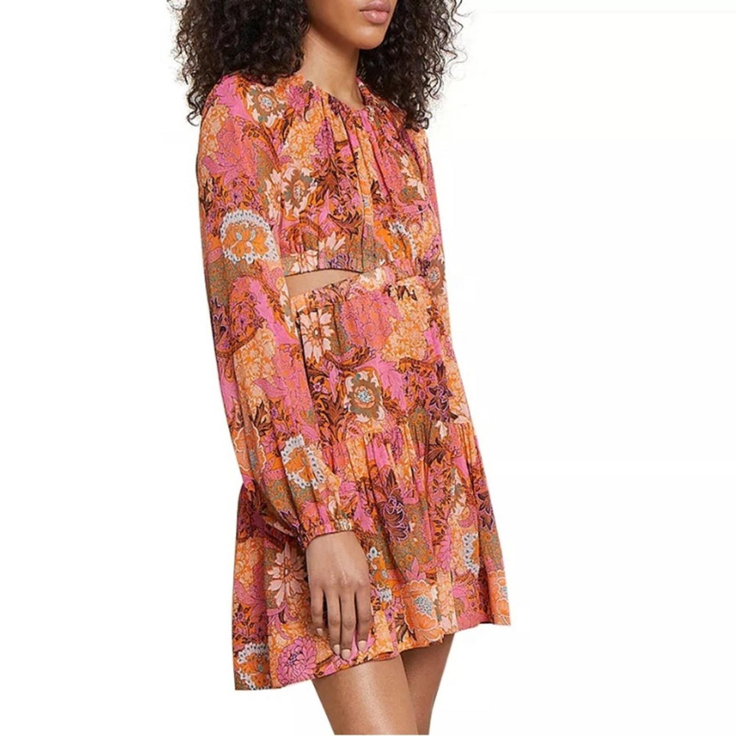 A.L.C. Izzy Silk Fit &Flare Cutout Dress, Size 4 New w/Tag Retail $695 SOLD OUT!