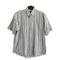 Van Heusen Wrinkle Free Casual Button Down Short Sleeve Shirt Size M (15-15.5)
