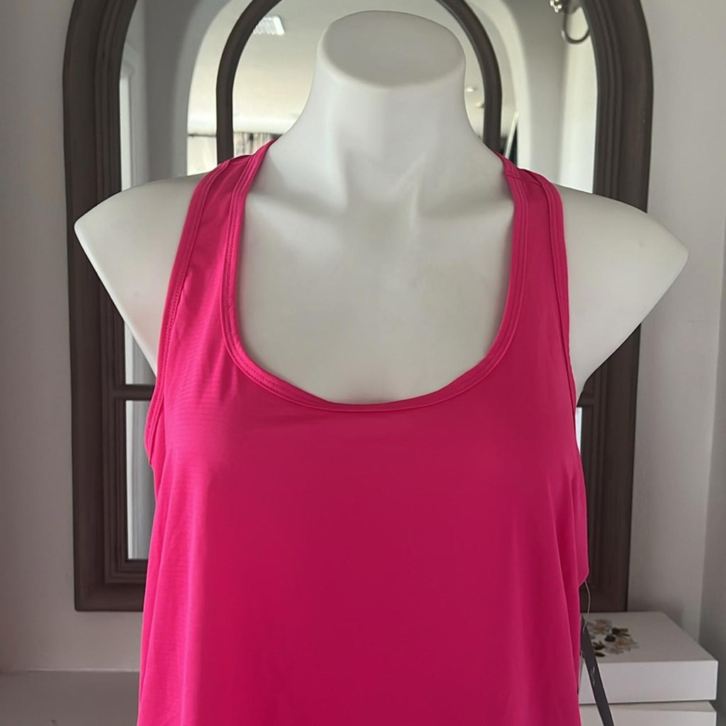 ID Ideology Textured Racerback Tank Top, Size L New w/Tag