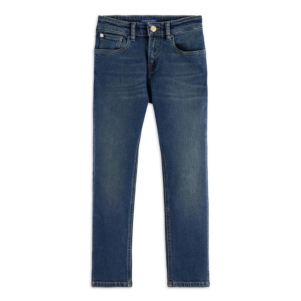 Scotch & Soda Boys' Dean Tapered Mid Rise Jeans - Big Kid Size 16, New w/Tag