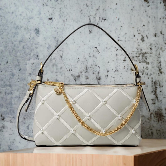 ZAC POSEN Zip Top Crossbody Bag in Moonlight, New w/Tag Retail $250
