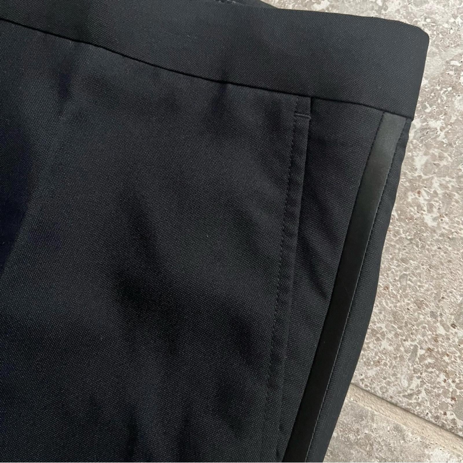 The Savile Row Company London Slim Fit Tuxedo Pants, Black, Size 38W X 44L NEW